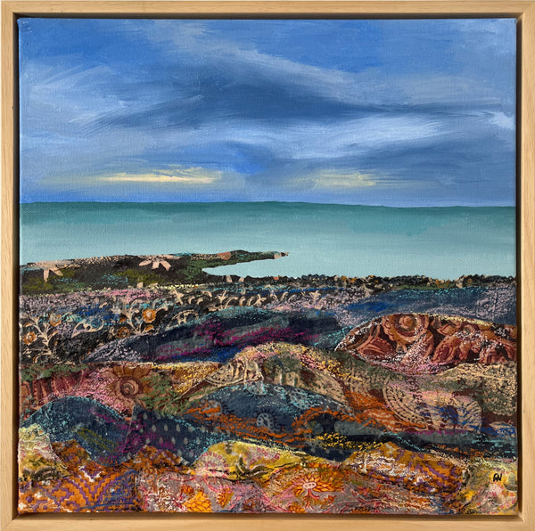 Rocks Pittenweem to Anstruther(40x40cm)