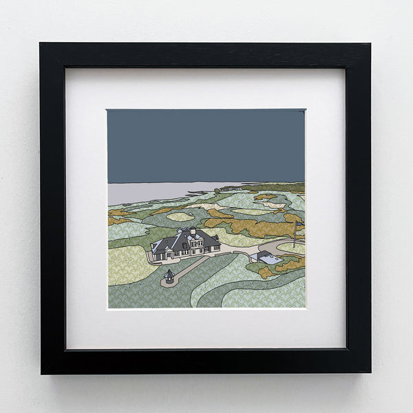 Kingsbarns Golf Links - Giclee Print 10"x10"