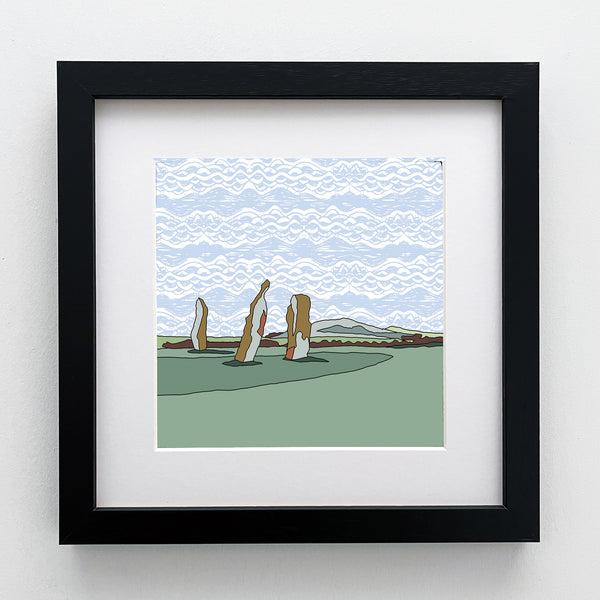 Lundin Links Golf Course - Giclee Print 10"x10"