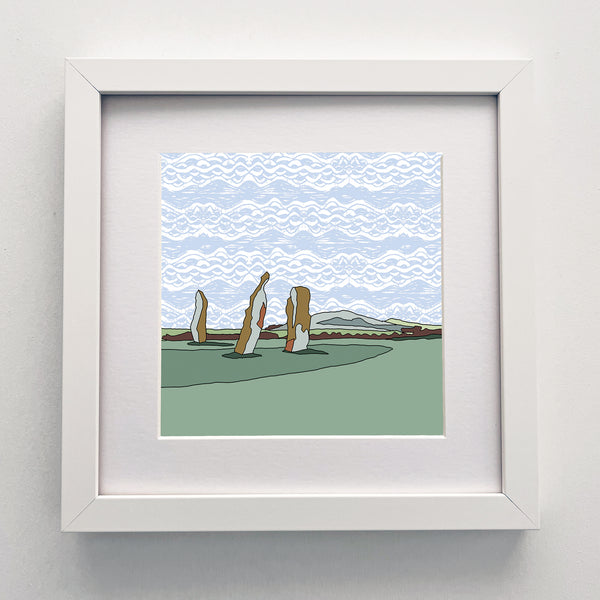 Lundin Links Golf Course - Giclee Print 10"x10"