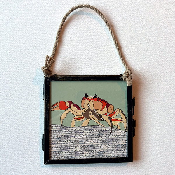 ***SALE*** Sea Creatures - Giclee Print in Rope Frame