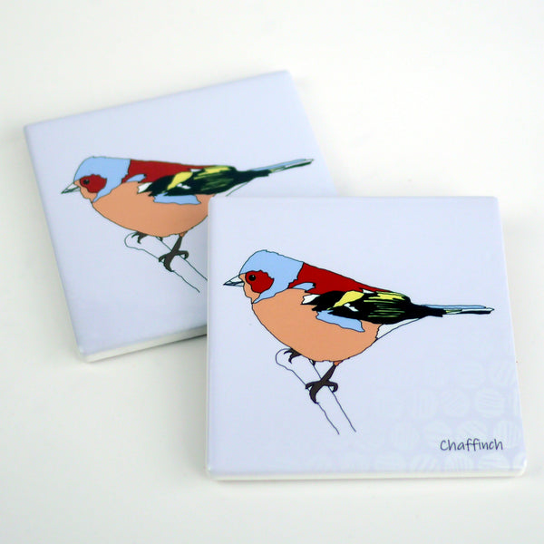 Chaffinch - Ceramic Coaster