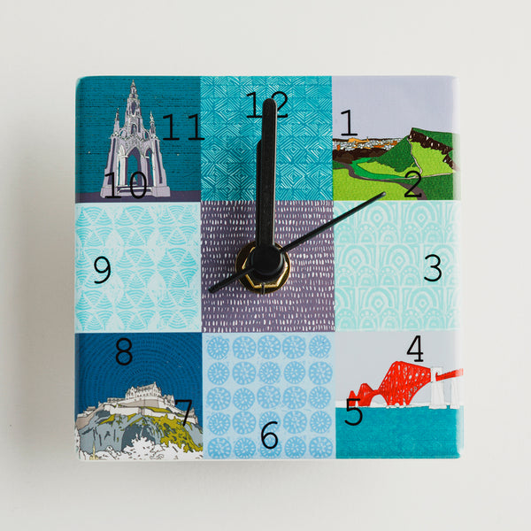 Edinburgh Landmarks - Mini Clocks