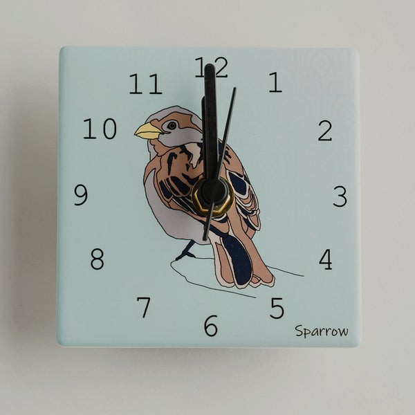 Garden Birds - Mini Clocks