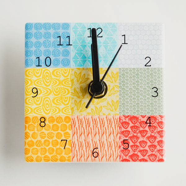 Patchwork Mix - Mini Clocks
