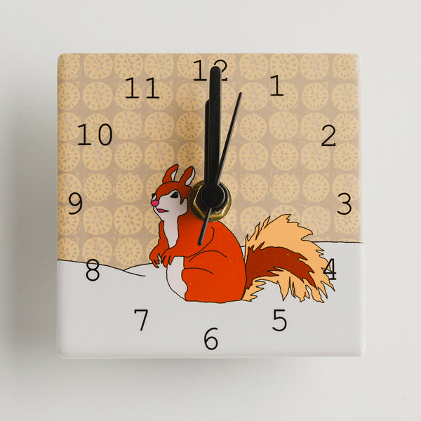 Scottish Animal - Mini Clocks