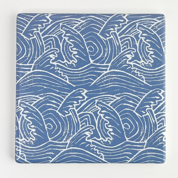 Wave - Ceramic Coaster