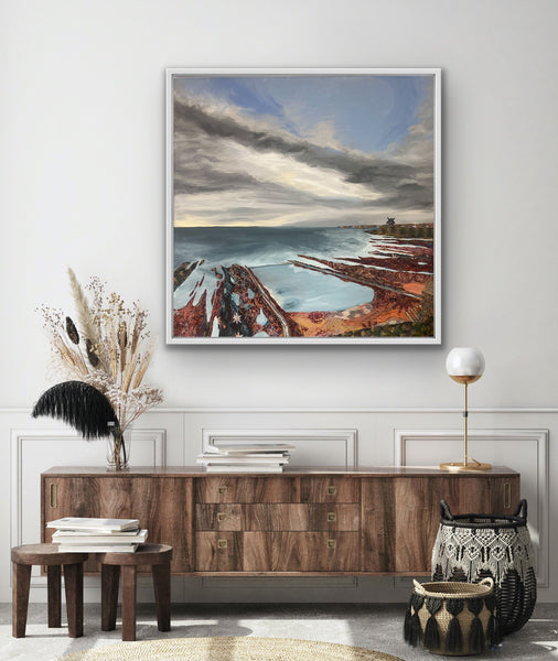 Pittenweem Tidal Pool (80x80cm)