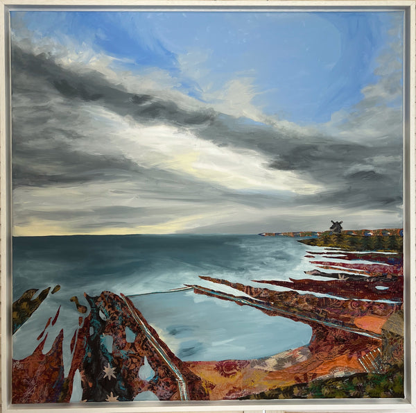 Pittenweem Tidal Pool (80x80cm)