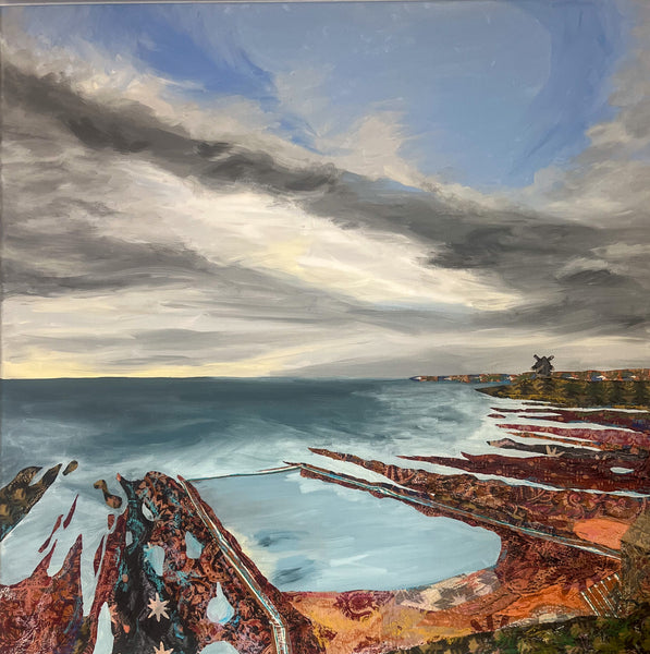 Pittenweem Tidal Pool (80x80cm)