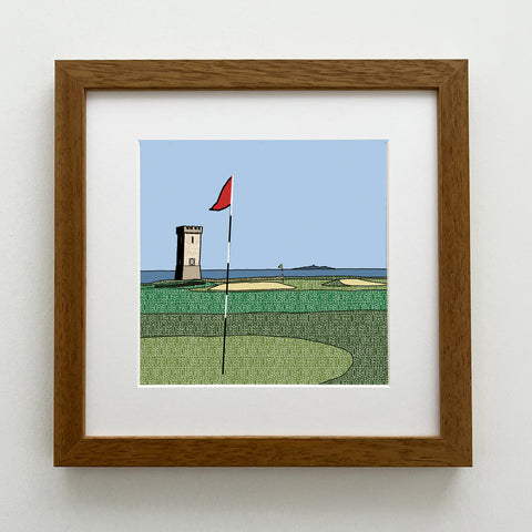 Anstruther Golf Course - Giclee Print 10"x10"