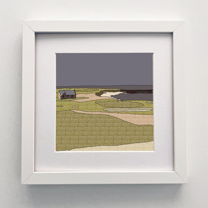 Balcomie, Crail Golf Course - Giclee Print 10"x10"