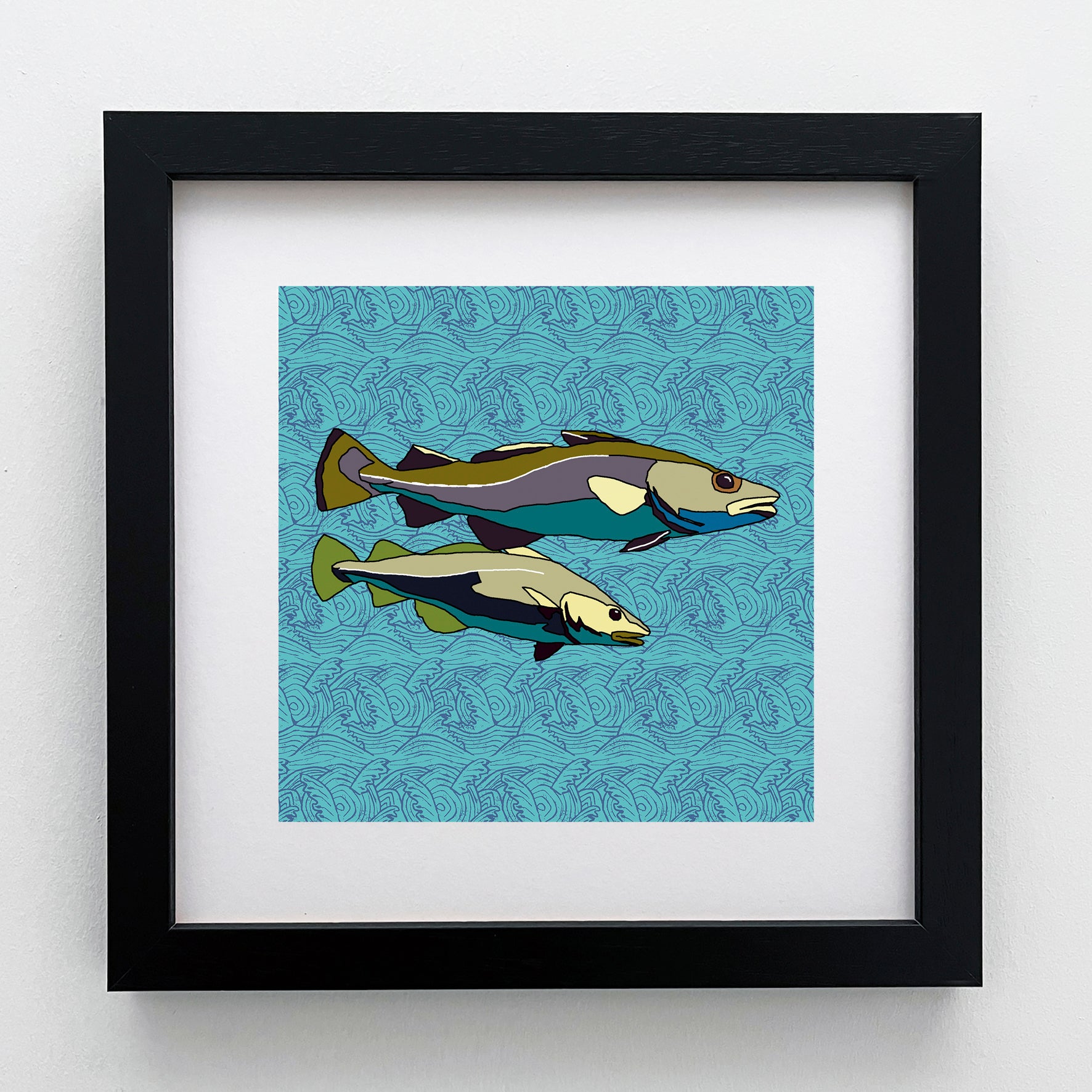 Cod - Giclee Print 10"x10"