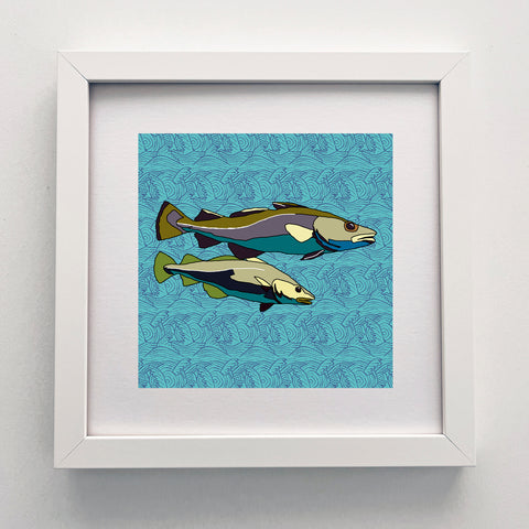 Cod - Giclee Print 10"x10"