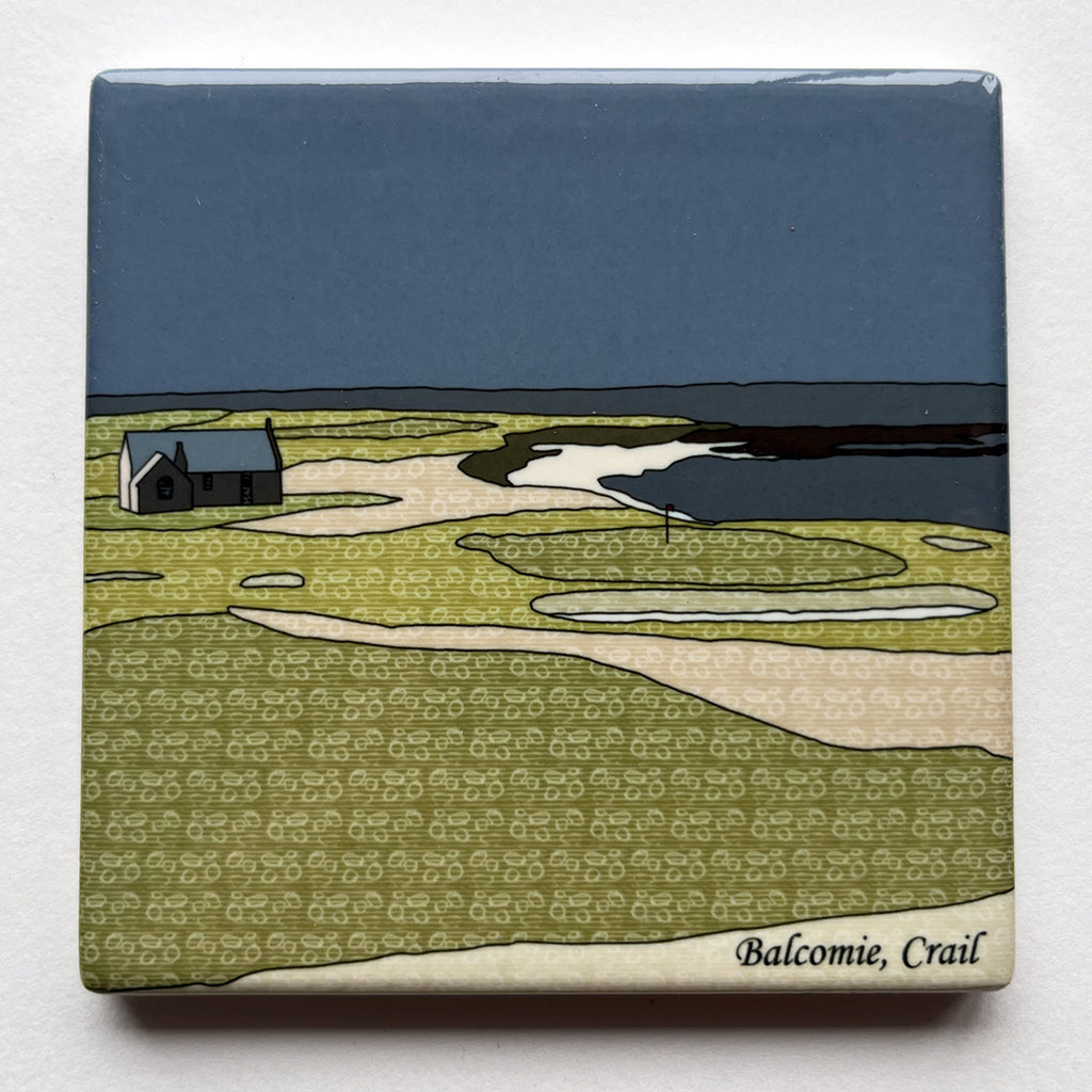 Golf Course Coaster Set of 6 - Golf Courses Coasters – Dibujo Design