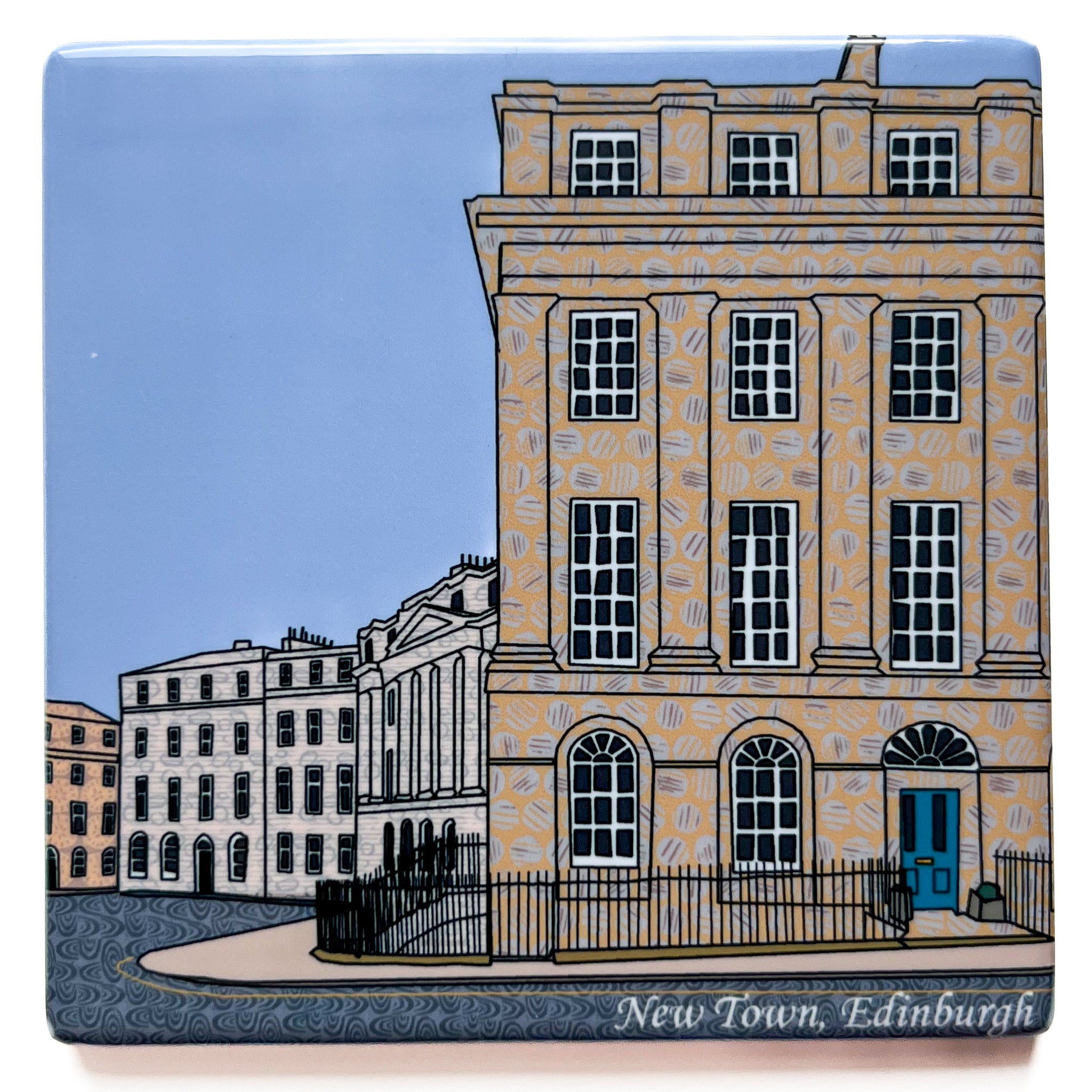 New Town Edinburgh- Ceramic Coaster