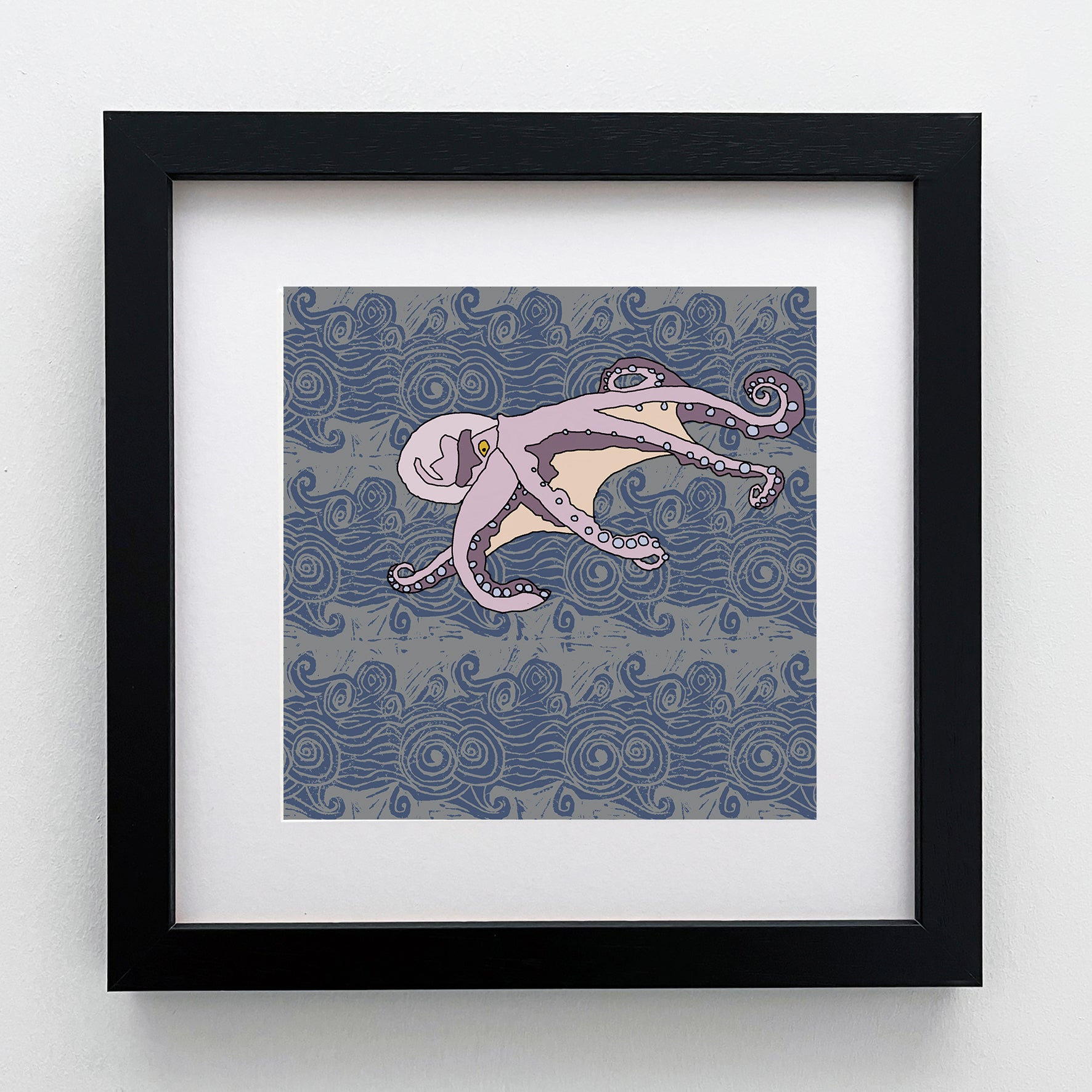 Octopus - Giclee Print 10"x10"