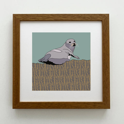 Seal - Giclee Print 10"x10"