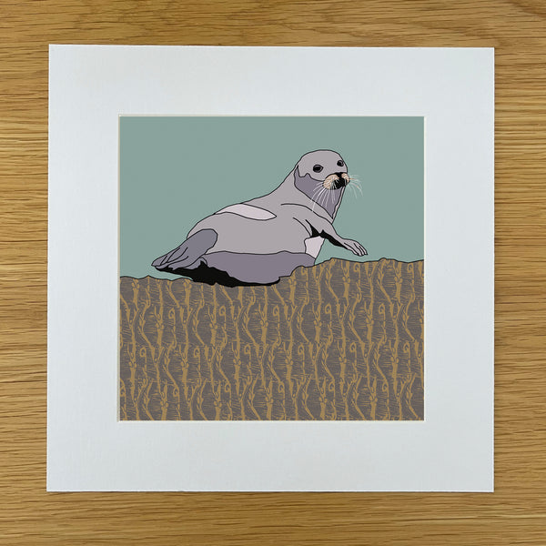 Seal - Giclee Print 10"x10"