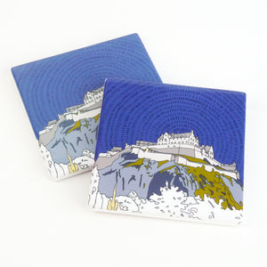 Edinburgh Castle - Ceramic Coaster