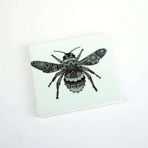 Bee Mint - Ceramic Coaster