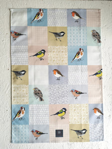 Tea towel - Garden Birds Mix